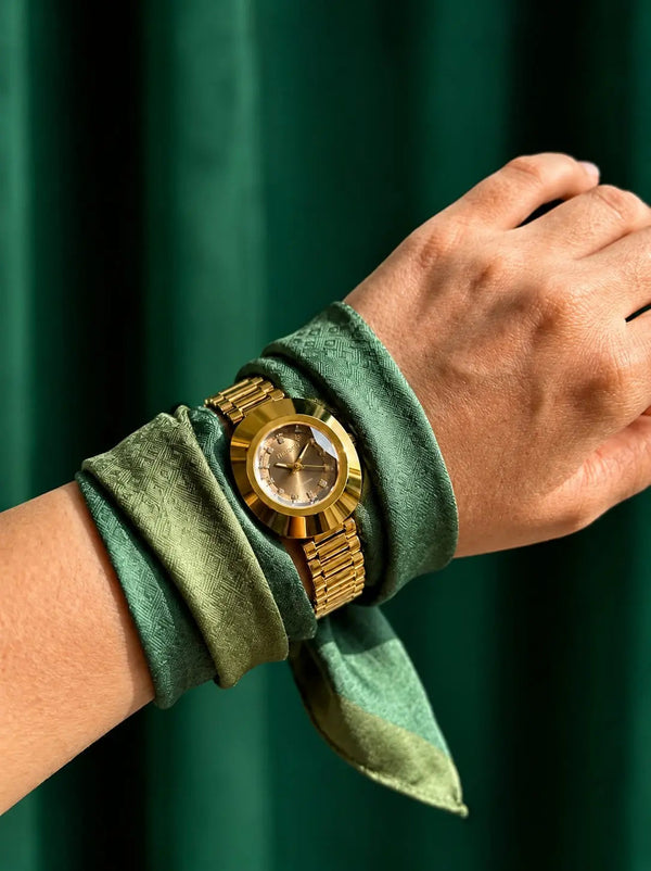 Diamond Shape Girls Wrist Watch