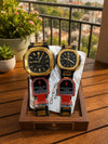 black-and-gold