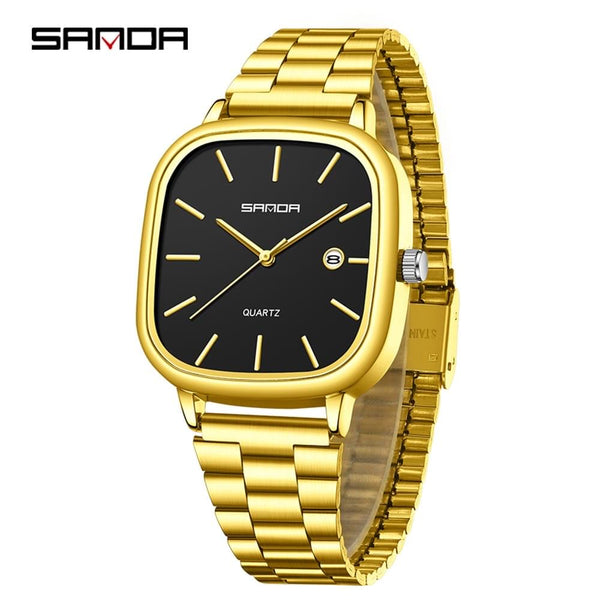 Premium Watches Pakistan | SANDA Original Men’s Square Watch – Zenvo Watches