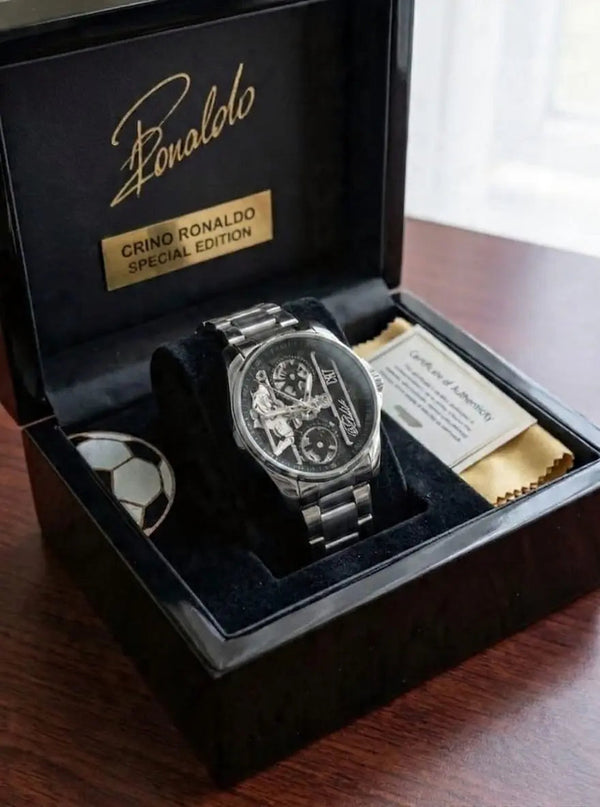 Online Watches Pakistan | Luxury Skeleton Men’s Quartz Watch with Date & Time – Zenvo Watches